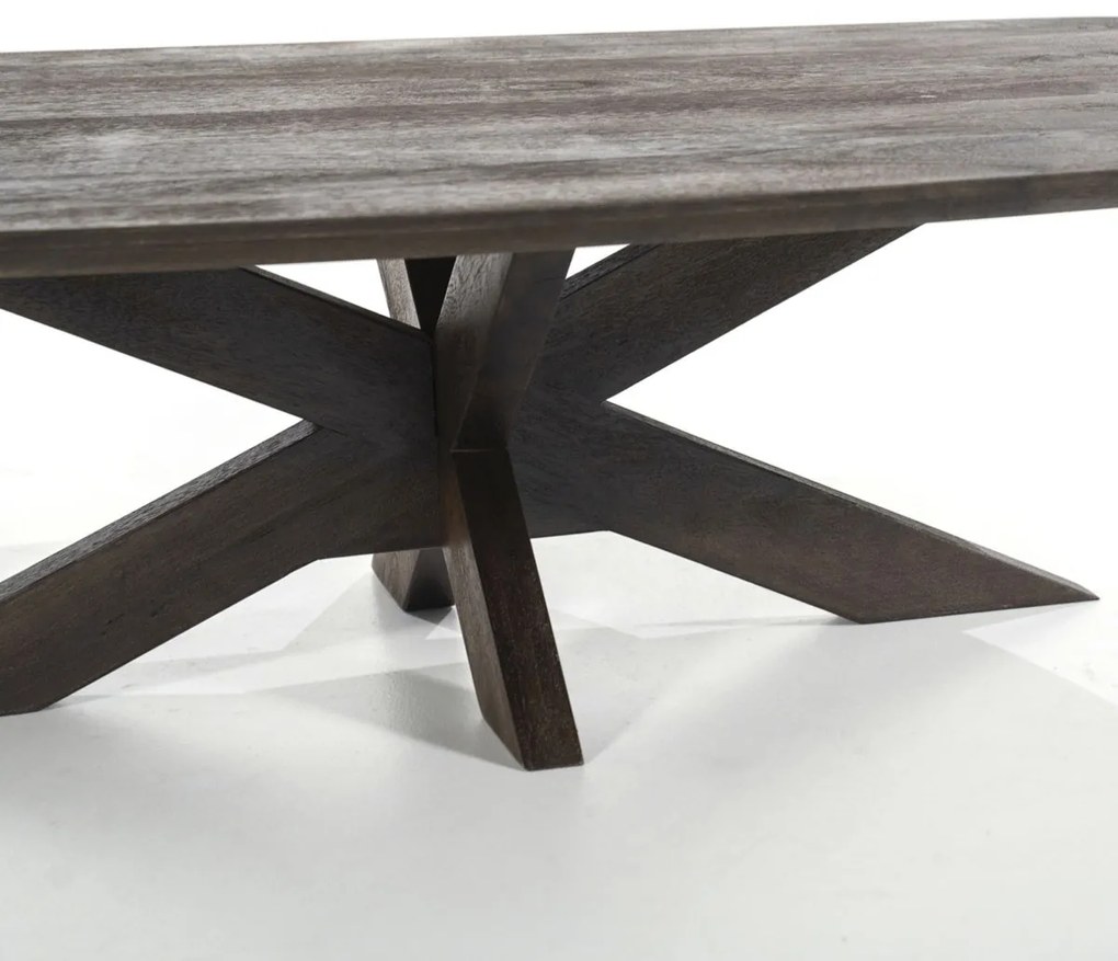 Eleonora Nikki Salontafel Donker Hout - 130 X 70cm.