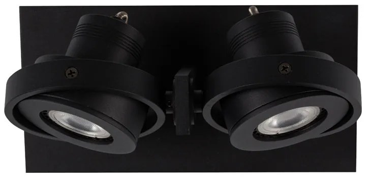 Zuiver Luci-2 Zwarte Dubbele LED Spot