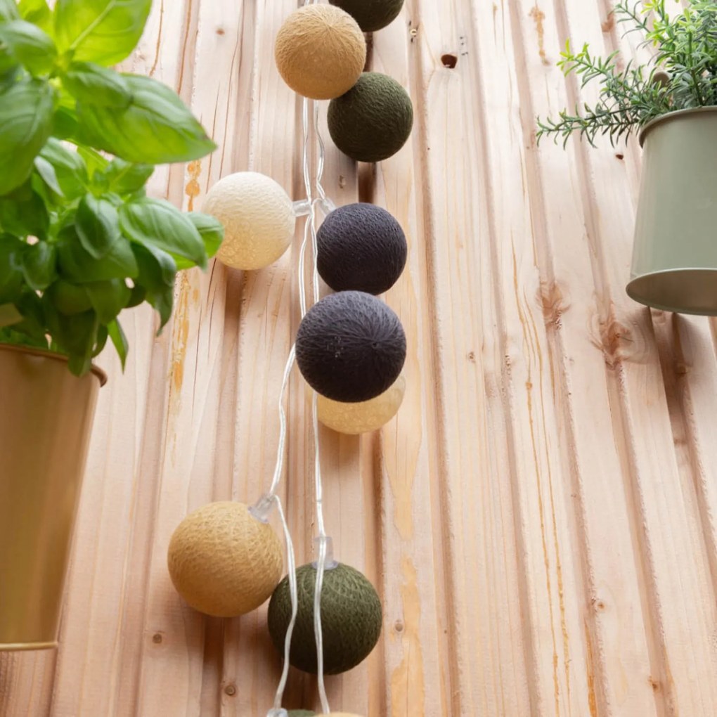 Cotton Ball Lights Outdoor lichtslinger - Starter Kit - Cazar