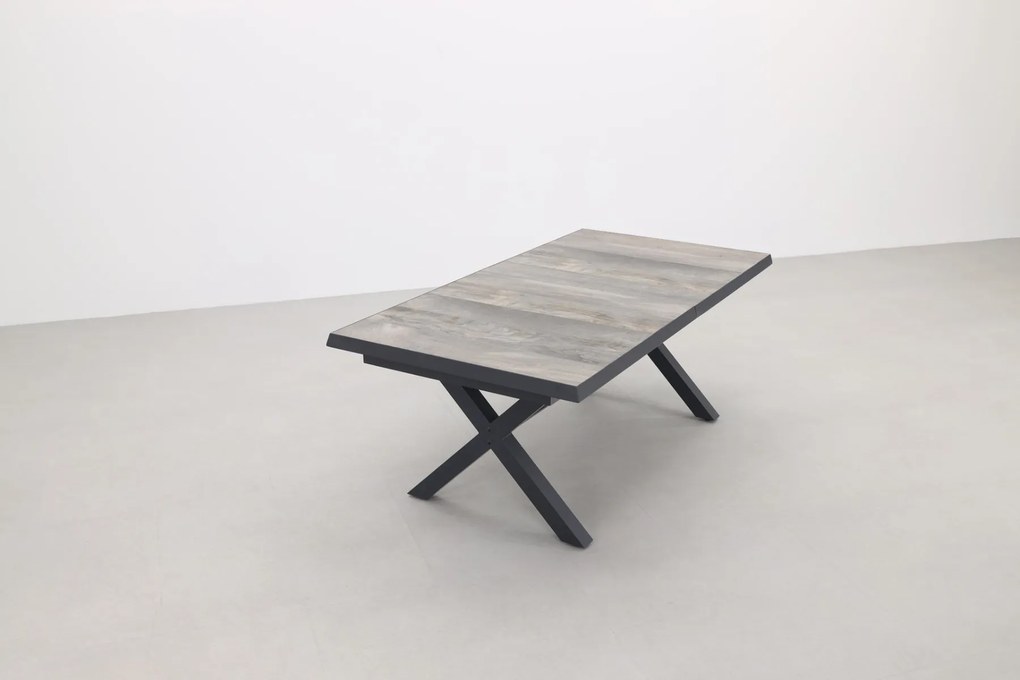 Hartman Milaan/Ottowa 205-265x100 cm. - 7-delige verstelbare tuinset