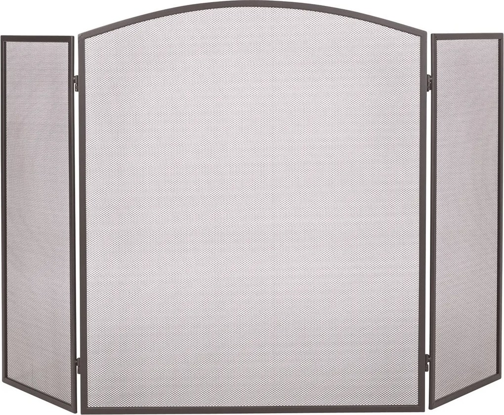 Practo Home haardscherm classic - 2 x 132 x 81 cm - Zwart