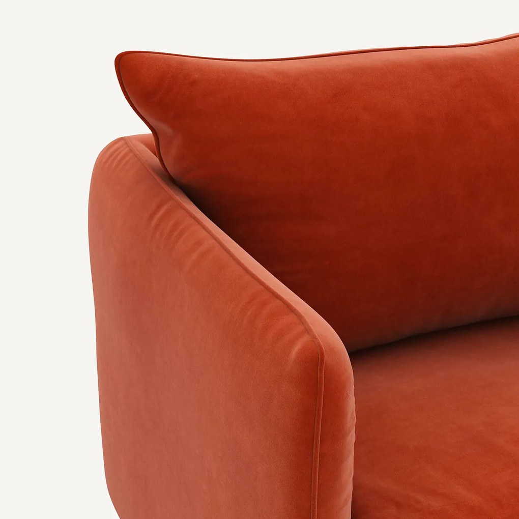 Fauteuil XL in fluweel, Neo Chiquito