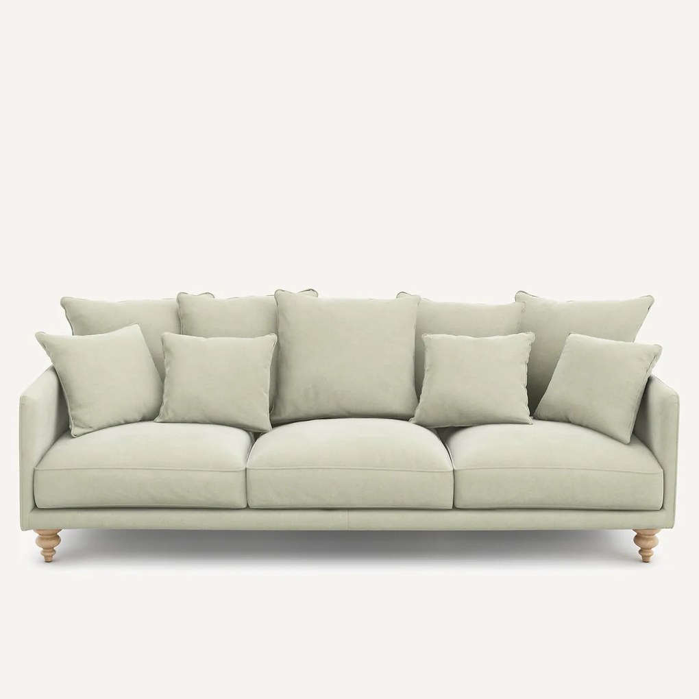 Bank stonewashed fluweel, Lazare