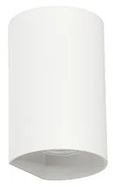 Design wandlamp wit rond GU10 50mm  - Sabbir