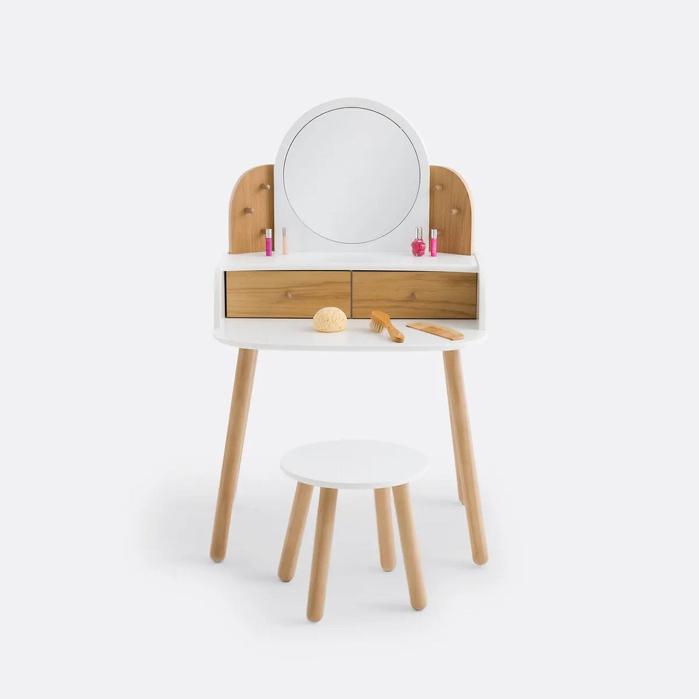 Kaptafel met kruk, Lorette