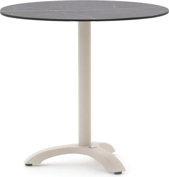 Tuin eettafel Bellagio  | Rond  | Tuintafel Kunststof | Ø80cm | 2 personen | Kees Smit Tuinmeubelen