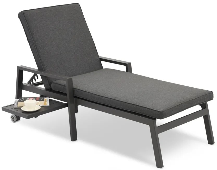 Matera Garden Point aluminium tuinstoel antraciet