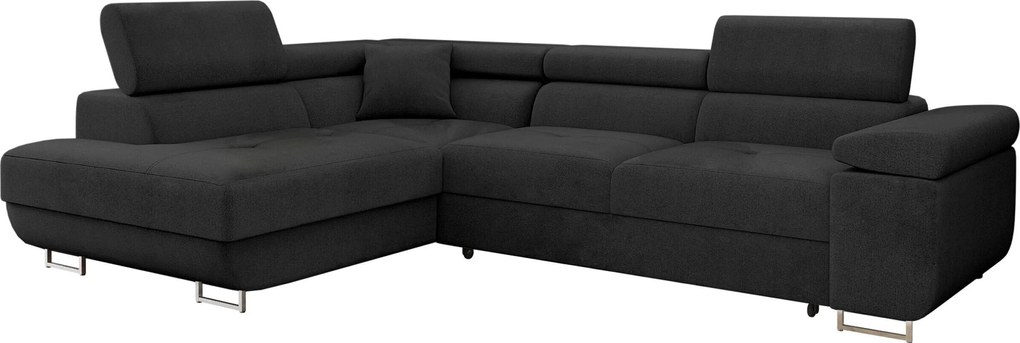 Hoekbank Comfivo Vinetum, Aanwezig, Aanwezig, 274x203x70cm, 141 kg, Poten: Metaal, Kunststof