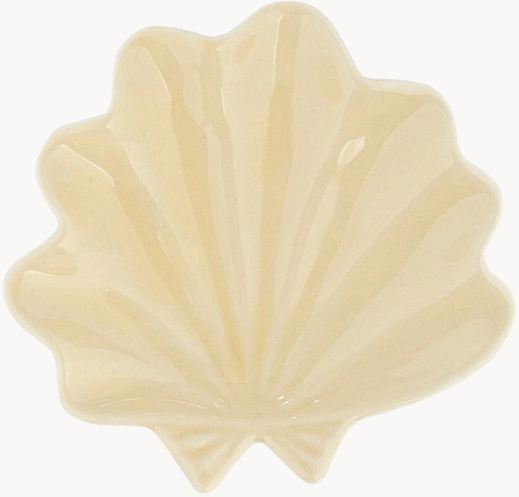 Handgemaakte kleine decoratieve schaal Shell van keramiek