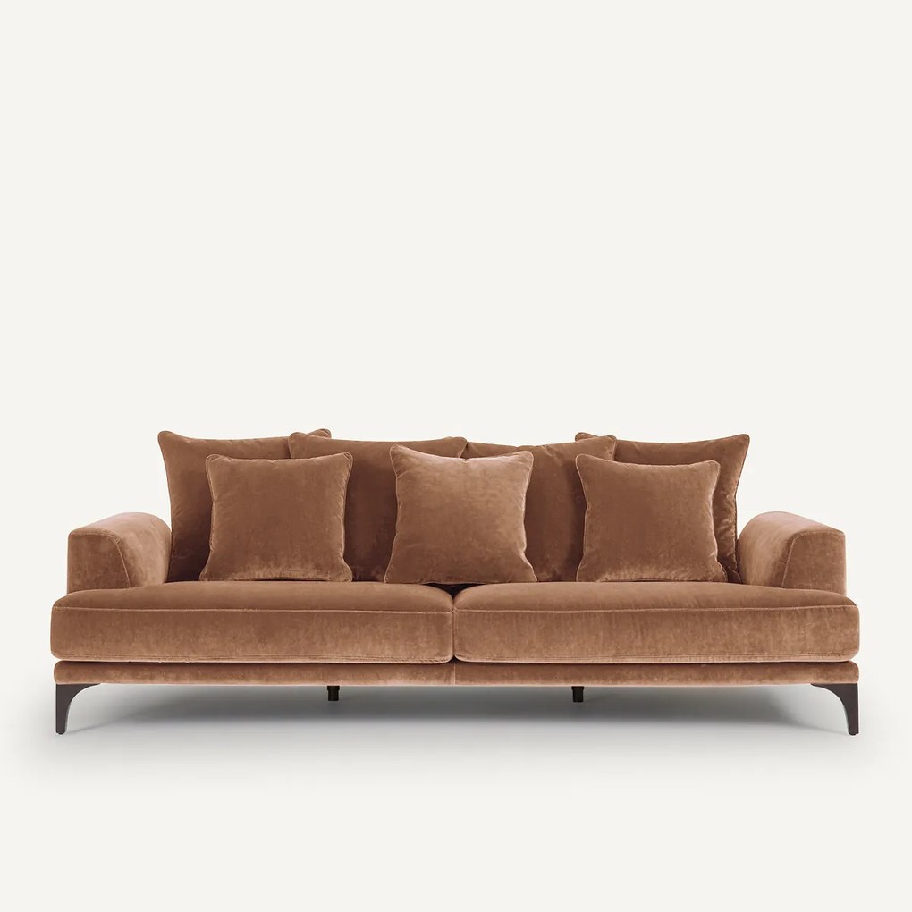 Bank, 3- of 4-zits, fluweel, ARMENTO