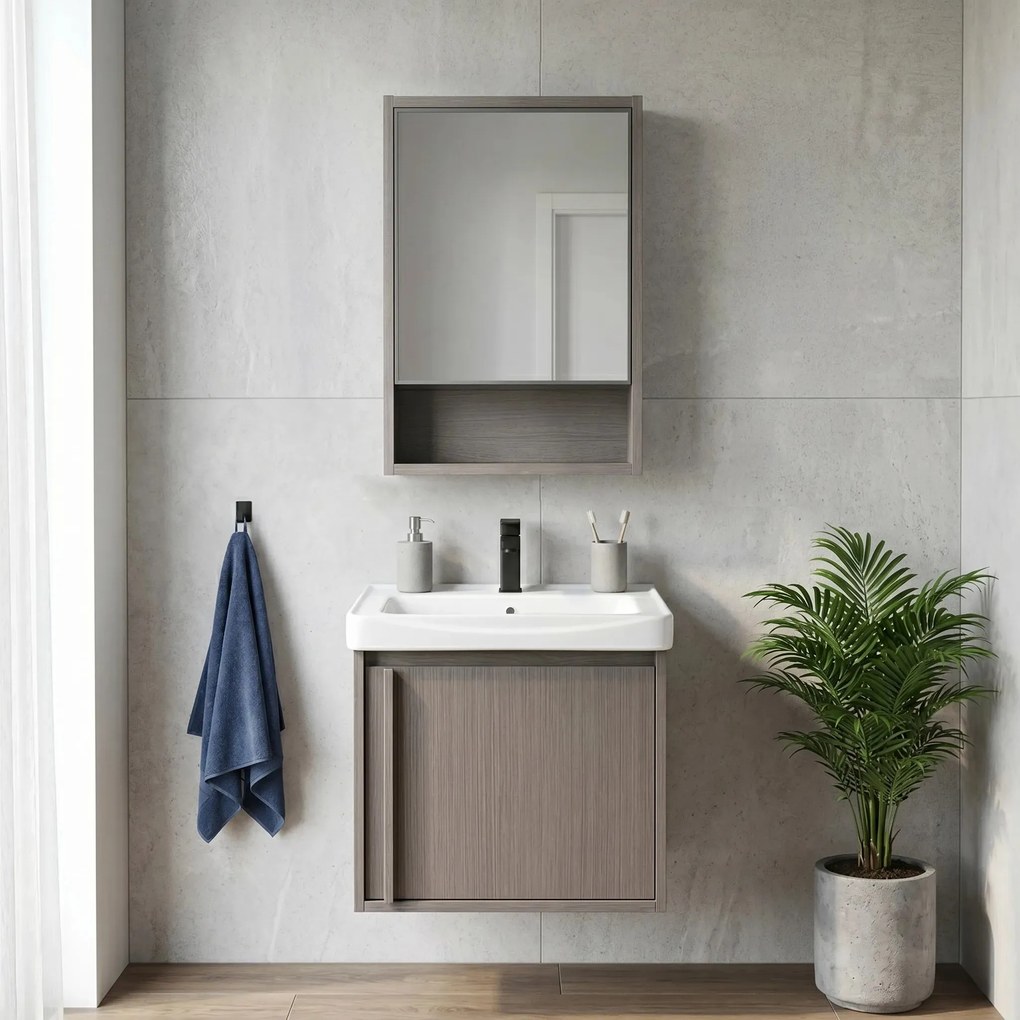 Badkamermeubelset met wastafel Gama T25023 KJM 50CM