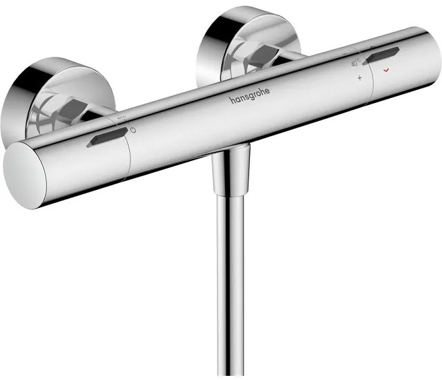 Hansgrohe Ecostat Fine douchekraan thermostatisch zonder omstel HOH=15cm - chroom 13324000