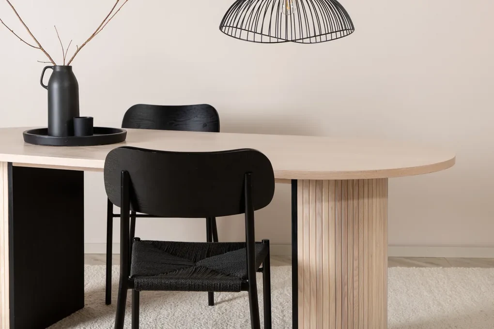 Jörn Eettafel - Rika - 200x90 cm - Whitewash - Jörn