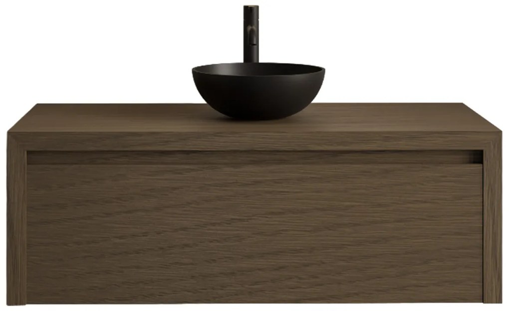 Gliss Design Ares badmeubel 90cm ash gray zonder waskom