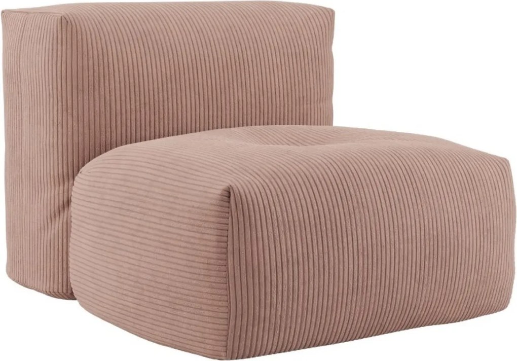 Soft Zitzak Indoor Seat - Corduroy Rose