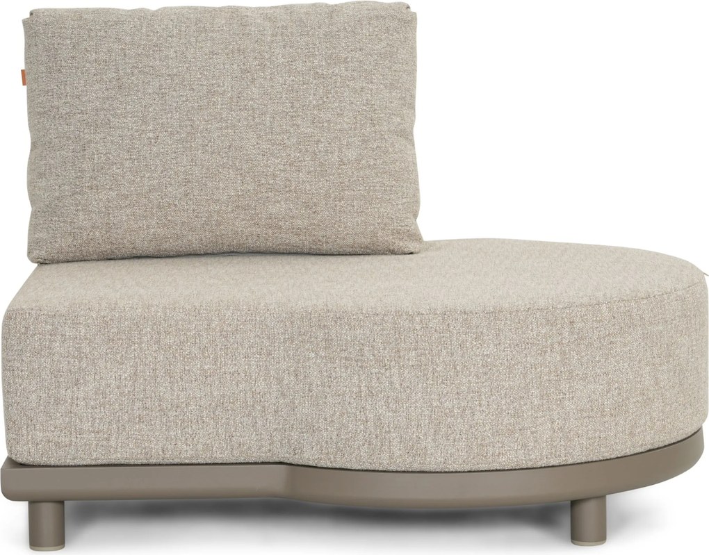 Santika Furniture Santika Cayora Organisch Loungeset - Rope Taupe 4-delig