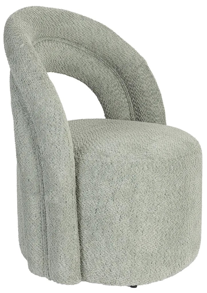 Dutchbone Seina Draaibare Fauteuil Mintgroen