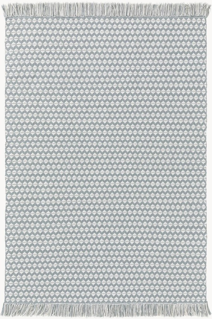 In- & outdoor vloerkleed Morty met franjes