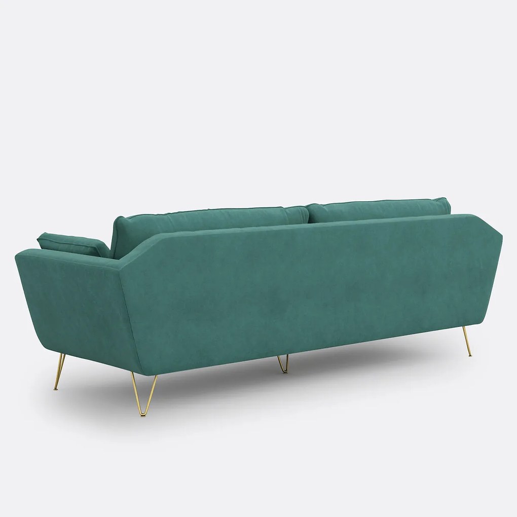 3-, 4- of 5-zits fluwelen bank, TOPIM