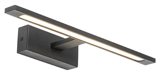 Badkamer Moderne wandlamp zwart 41,5 cm incl. LED IP44 - Jerre Modern IP44 Lamp