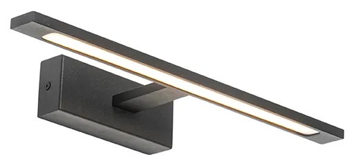 Moderne wandlamp zwart 41,5 cm incl. LED IP44 - Jerre