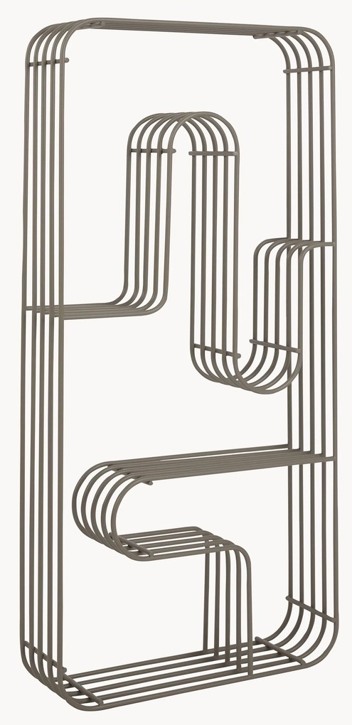 Metalen wandplank Curva