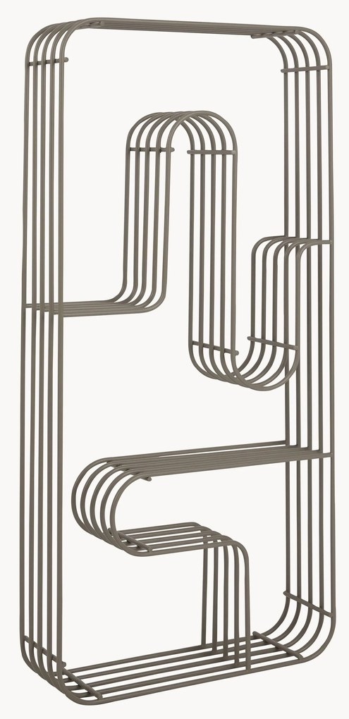Metalen wandrek Curva
