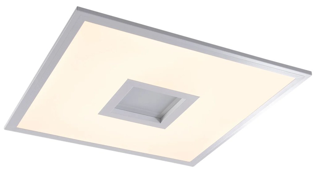 Modern LED paneel wit 44,5x44,5 cm incl. LED dim to warm RGB - Aike vierkant Binnenverlichting Lamp