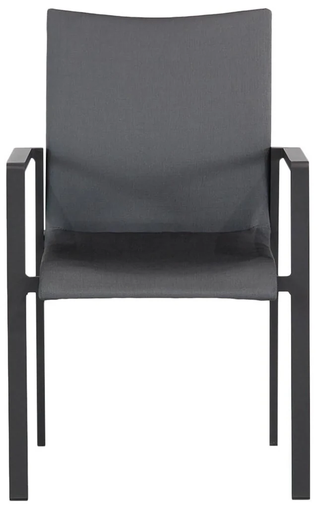 Tuinset 6 personen 260 cm Aluminium/textileen Grijs Lifestyle Garden Furniture Rome/Trente