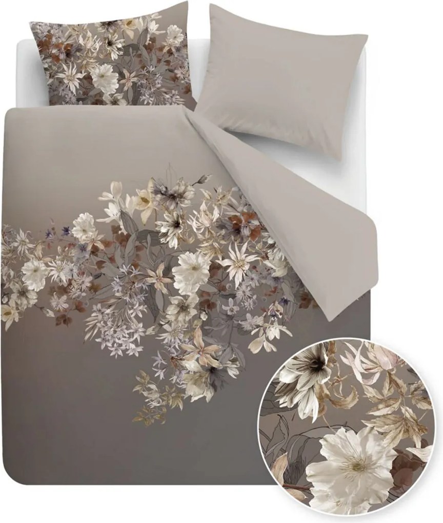Kardol by Beddinghouse Saffron Dekbedovertrek Grey Brown – Bij Swiss Sense