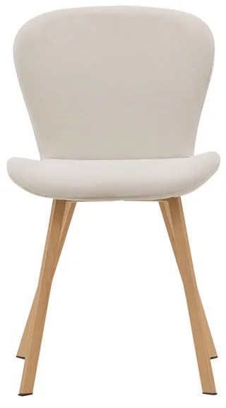 Jörn Eetkamerstoel Margareta - Beige - Linnen - Jörn