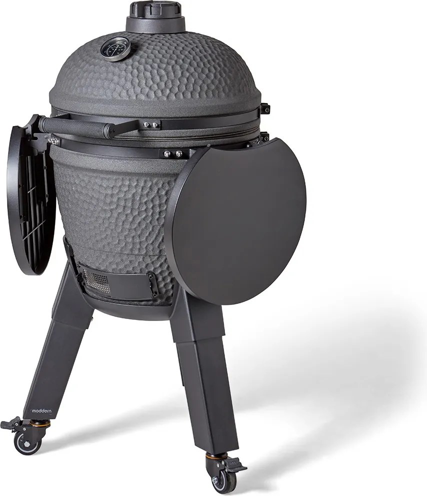 Moddern charcoal grey Complete kamado - houtskoolbarbecue