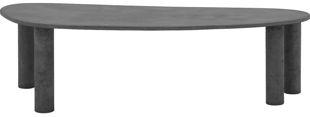 Goossens Eettafel Stone, Organisch 280 x 120 cm