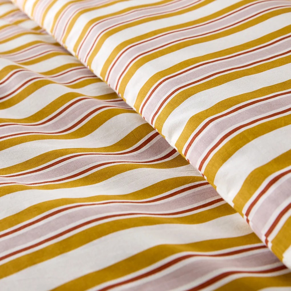 Beddengoed set 30% gerecycled katoen, rechthoekige kussensloop, DAIRIS