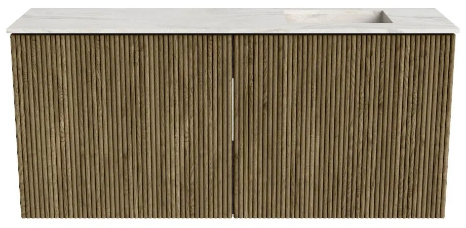 Mondiaz Joya DLux 90cm toiletmeubel dusk met wastafel faye rechts 1 kraangat ostra