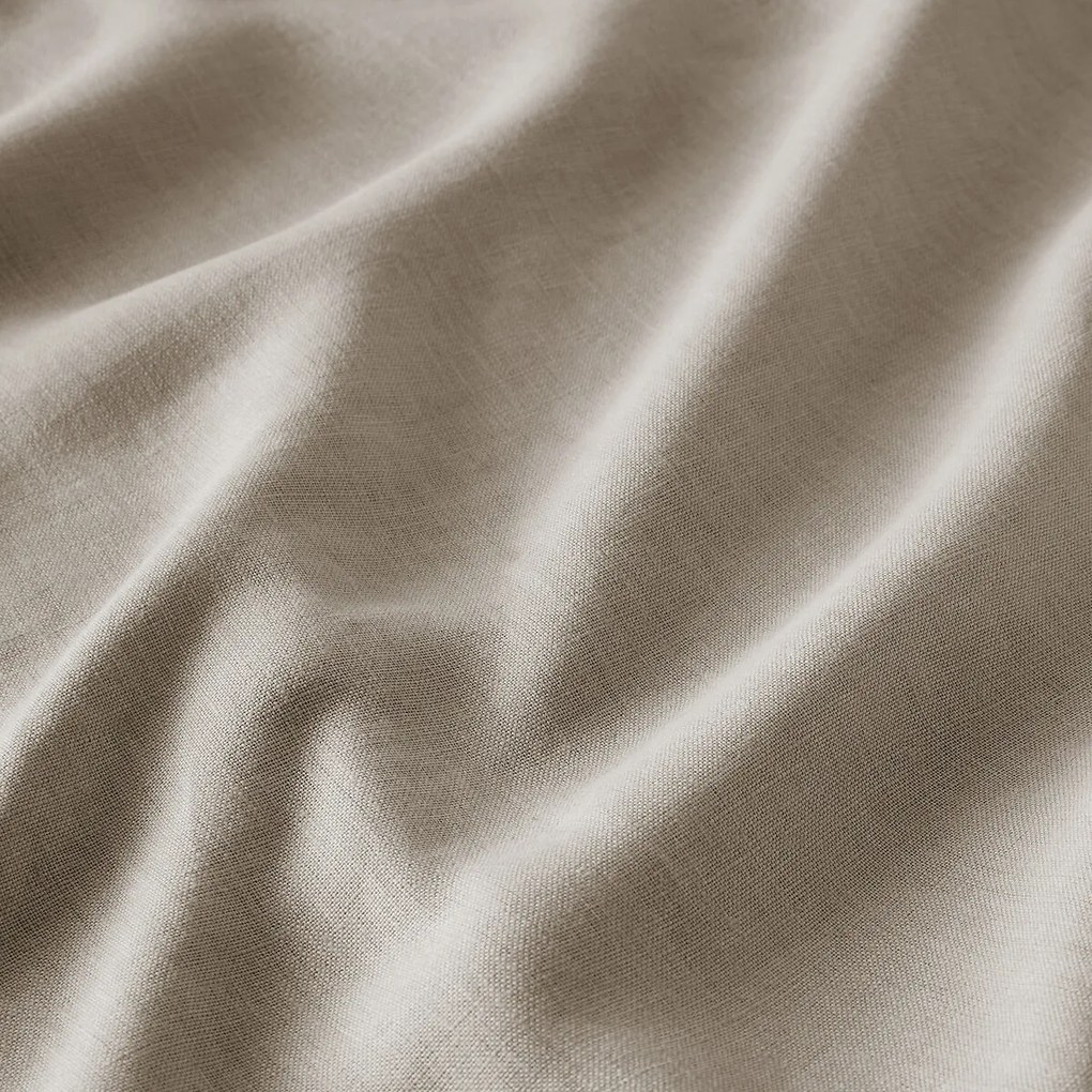 Verduisteringsgordijn in linnen met gerimpelde bies en golf, ELBA