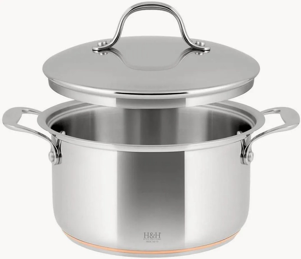 Kookpan Vittorio High met deksel