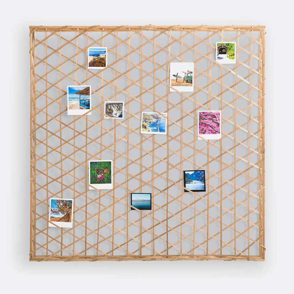 Fotokader in bamboe 100x100 cm, Nidzo