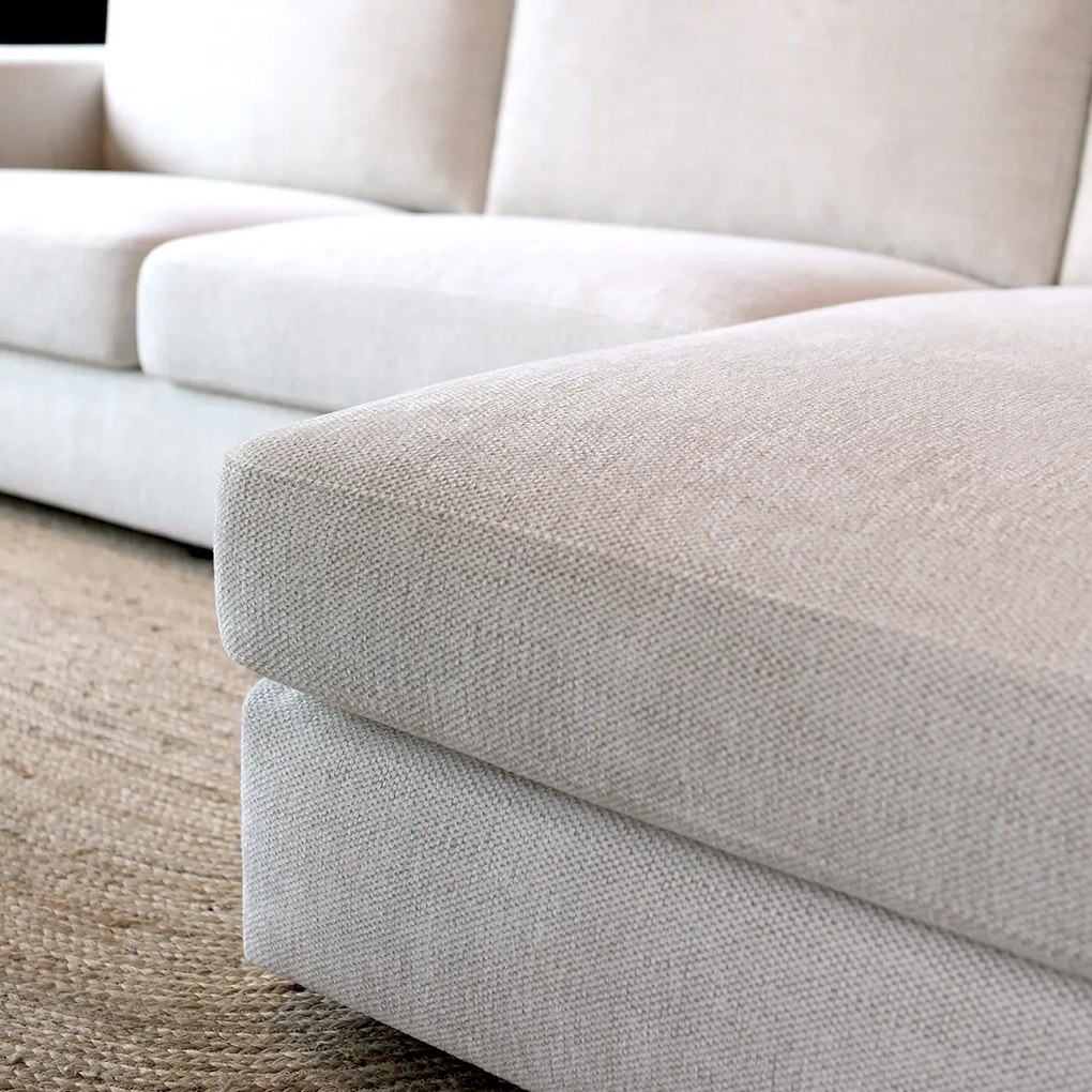 PEPP Interiors Uno Hoekbank Rechts Ivoor