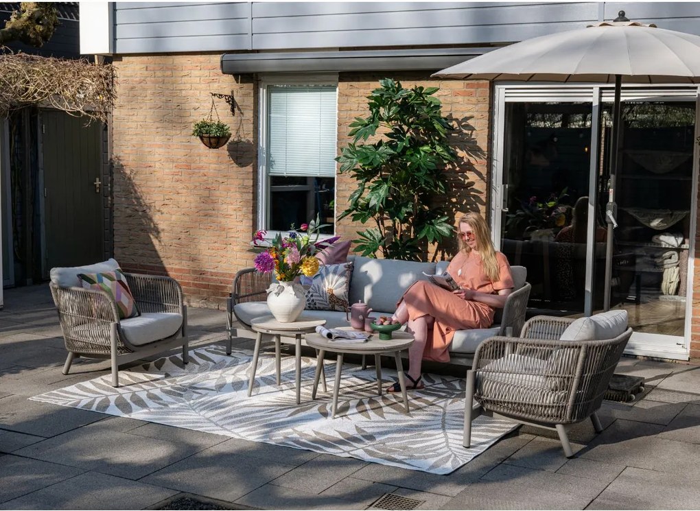 Garden Impressions Luzia loungeset 5-delig - taupe