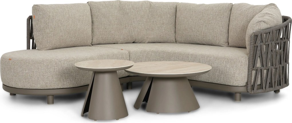 Loungeset tuin  Rope Taupe  Santika Furniture Santika