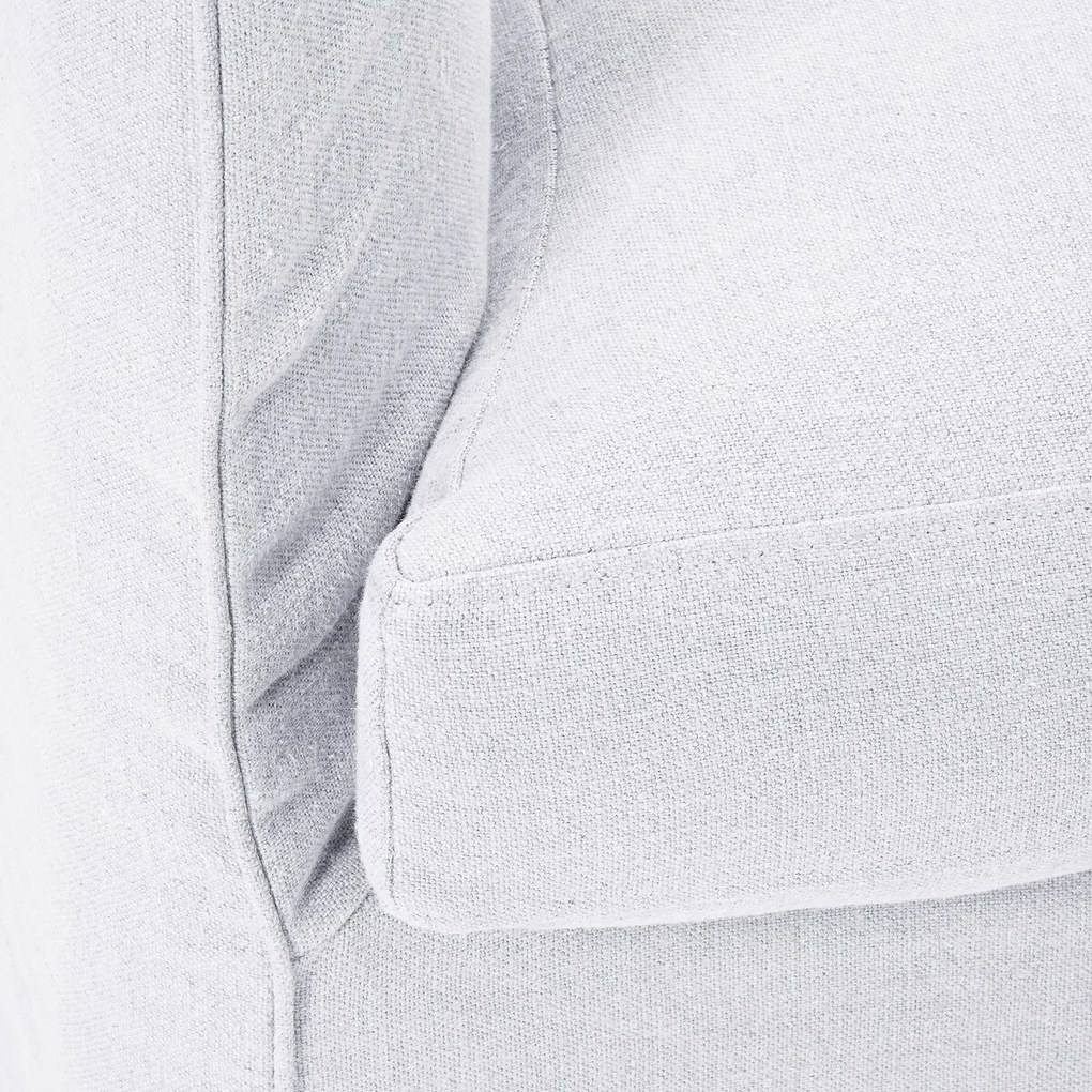 2-zitsbank in stonewashed linnen, Néo Chiquito