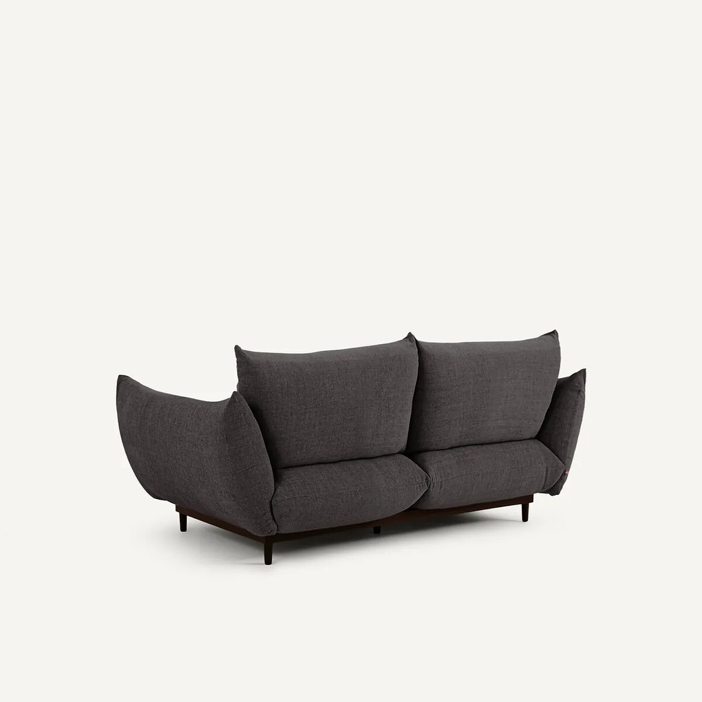 Compacte 3-zitsbank van gevlochten polyester, VITORIA