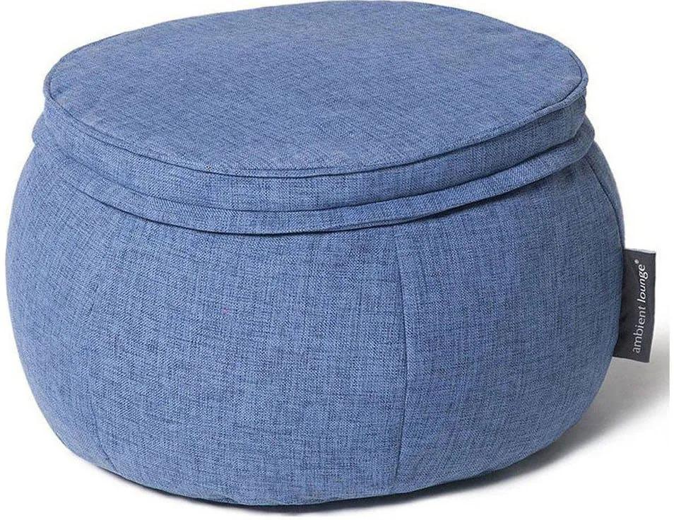 Ambient Lounge Poef Wing Ottoman - Blue Jazz