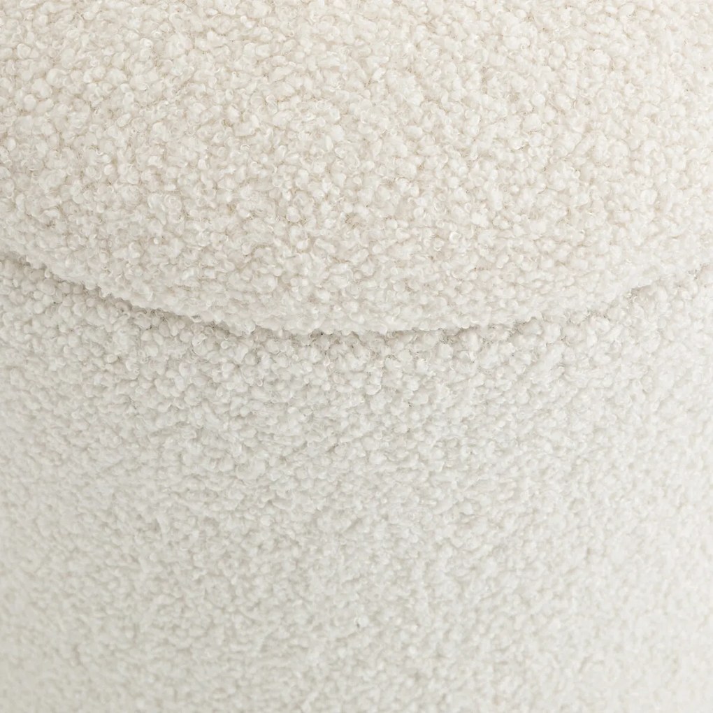 Poef met kist, bouclette, Timour