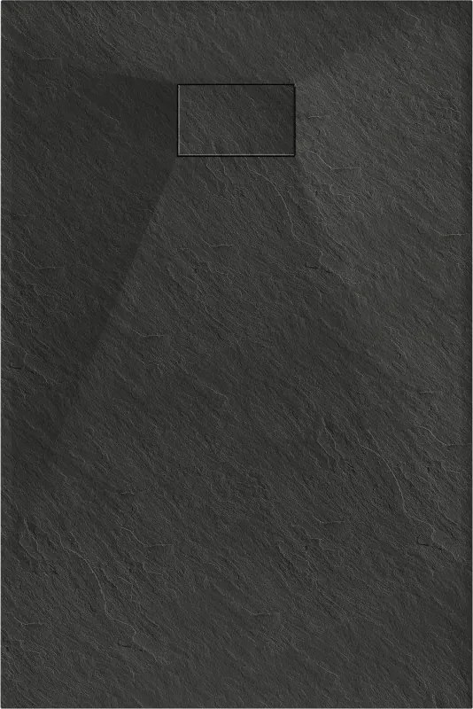 Mexen Hugo rechthoekige douchebak SMC 110 x 80 cm, zwart - 42708011