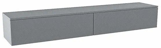 Mondiaz ALAN MODULE Wastafelonderkast - 200x45x30cm - 2 lades - push to open - Plata A45262Plata