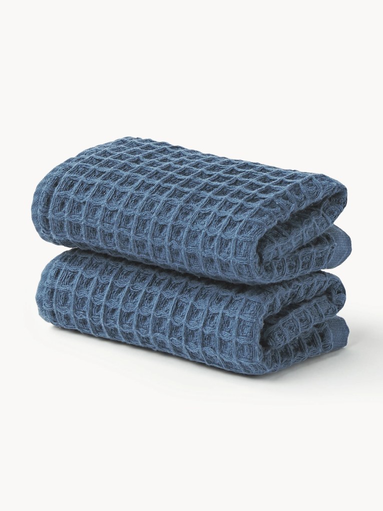 Handdoek Ines met wafelstructuur, in verschillende formaten