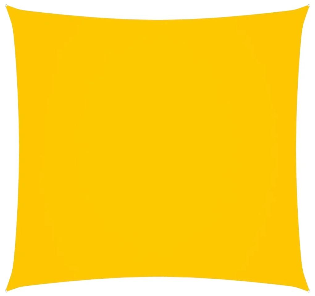 vidaXL Zonnescherm vierkant 7x7 m oxford stof geel