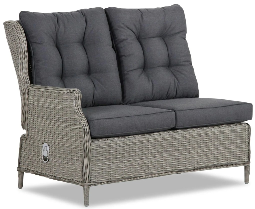 Dining Loungeset 6 personen Wicker Grijs Garden Collections New Castle